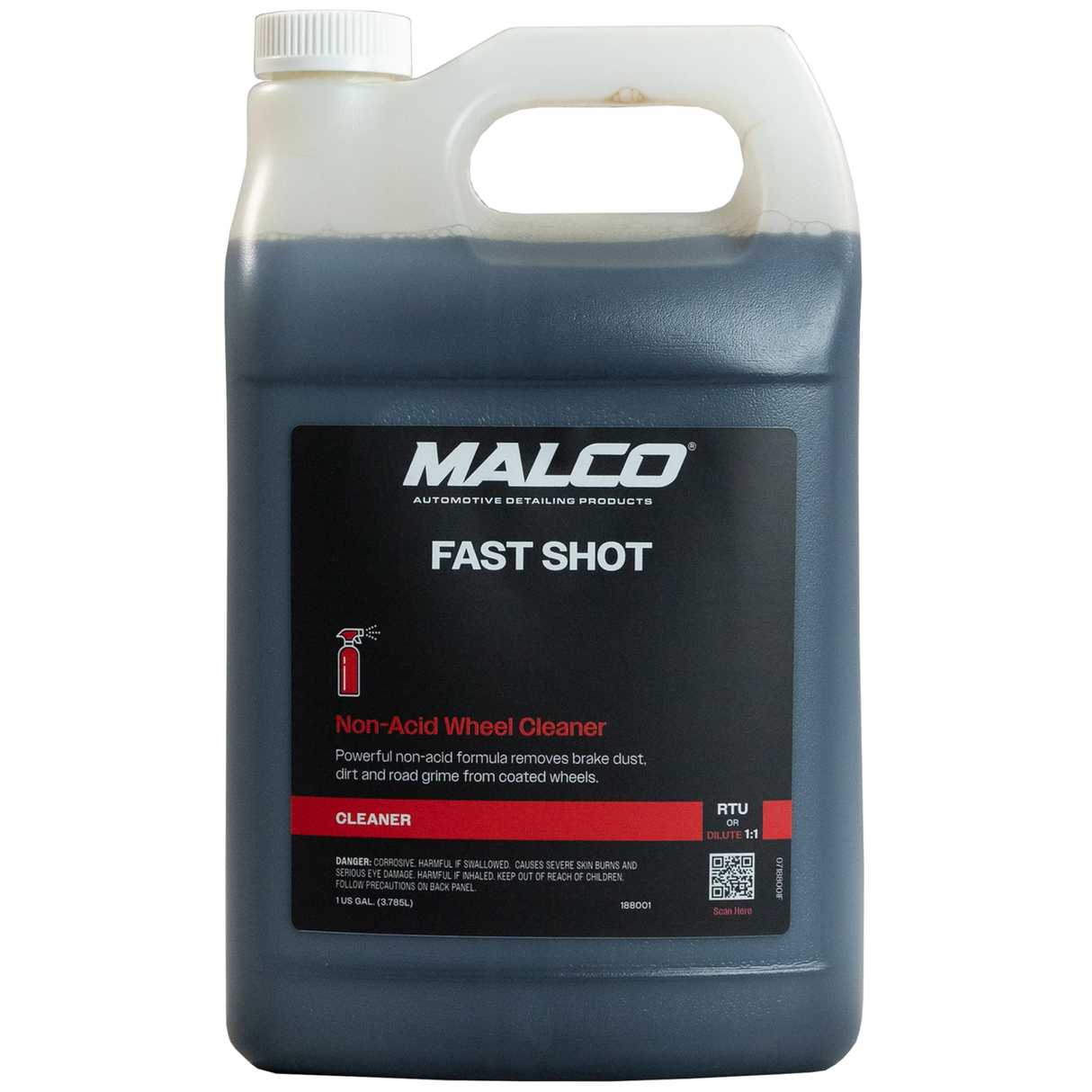 Fast Shot Wheel & Tire Cleaner Non-Acid Formula