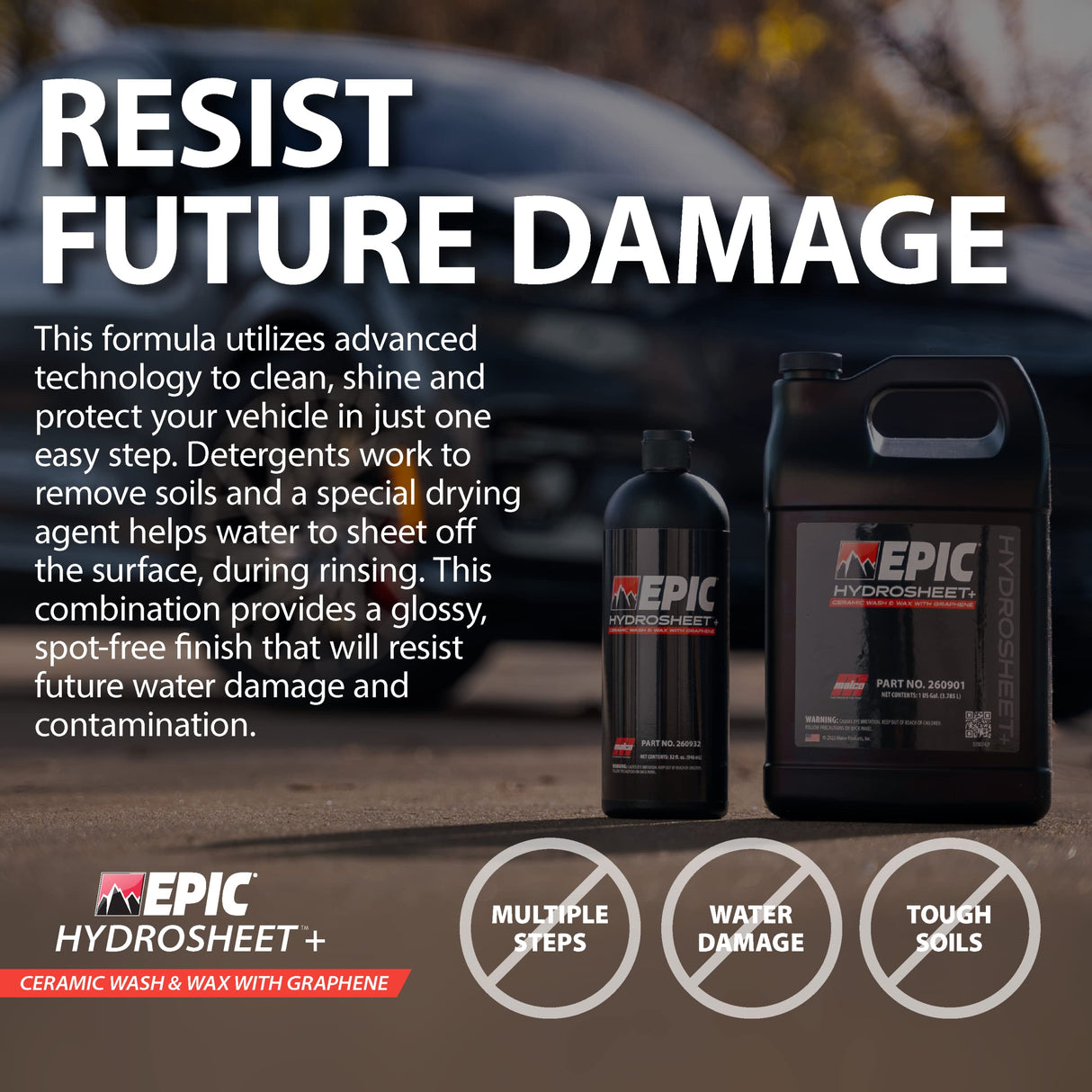 EPIC® Hydrosheet Graphene Wash & Wax