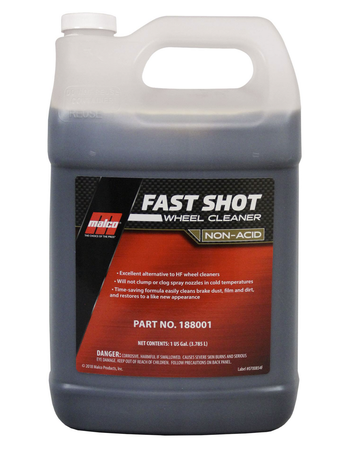 Fast Shot Wheel & Tire Cleaner Non-Acid Formula