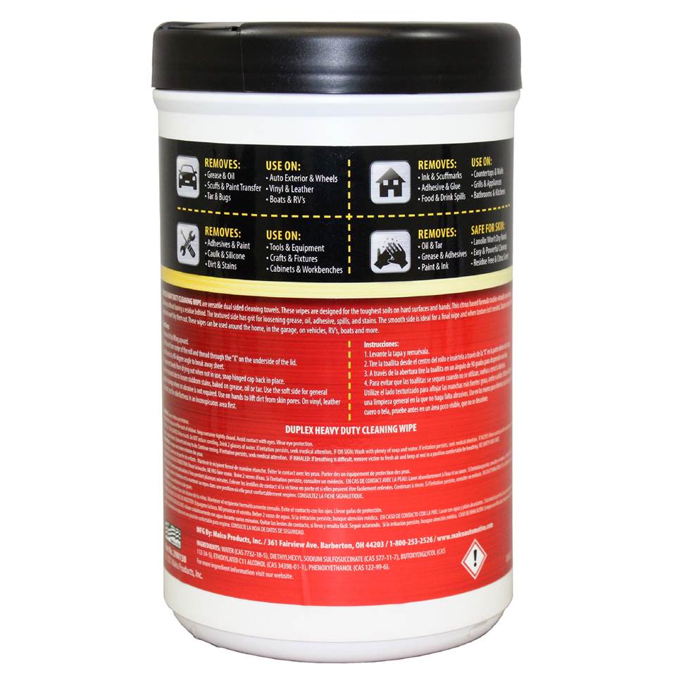 Duplex Heavy Duty Cleaning Wipes