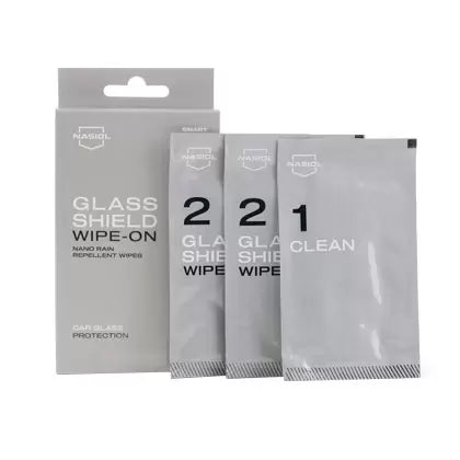 GlassShield Wipe On Rain Repellent Wipes