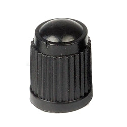 Black Plastic Valve Cap Box of 100