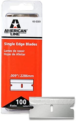 American Line Single Edge Razor Blades Box of 100