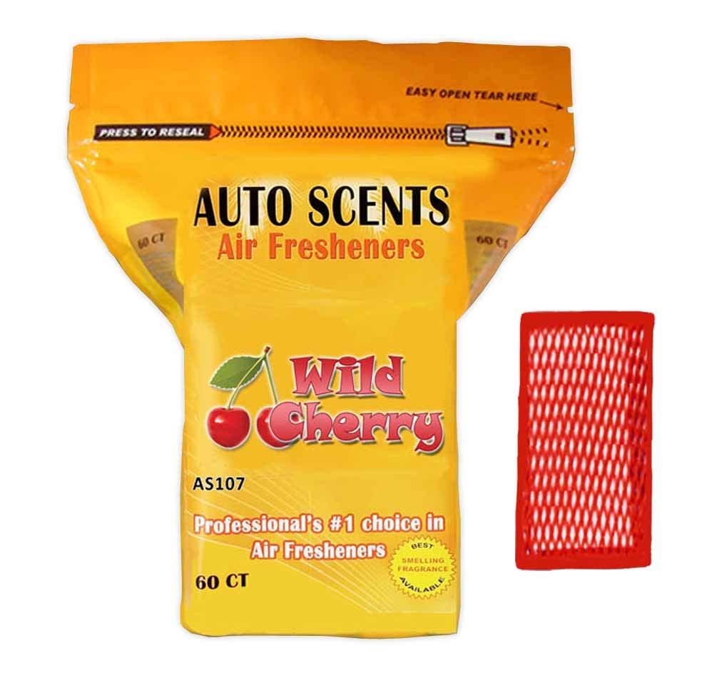 Auto Scents Wild Cherry 60 Count Bag