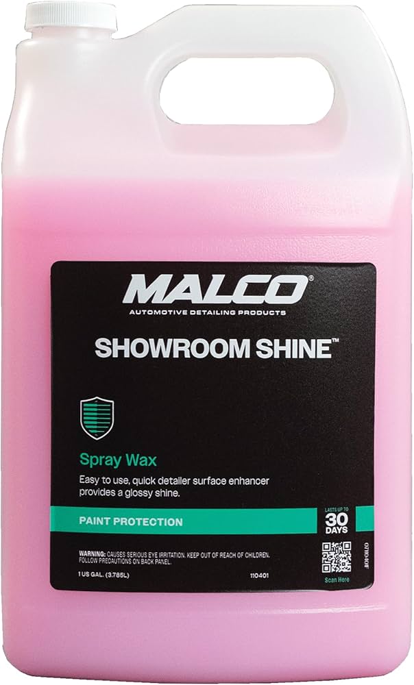 Showroom Shine™ Spray Wax – Peak Distributing