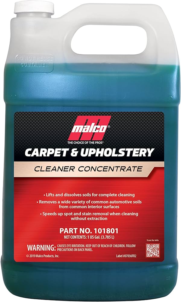 CARPET & UPHOLSTERY CLEANER CONCENTRATE