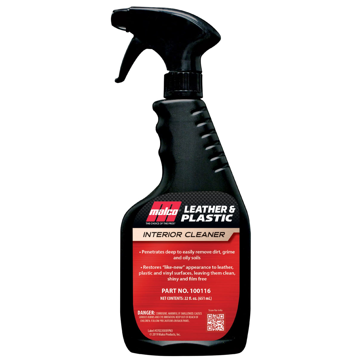 LEATHER & PLASTIC CLEANER