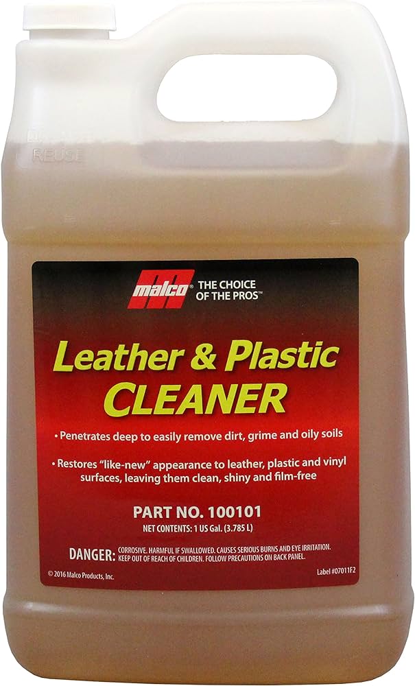 LEATHER & PLASTIC CLEANER