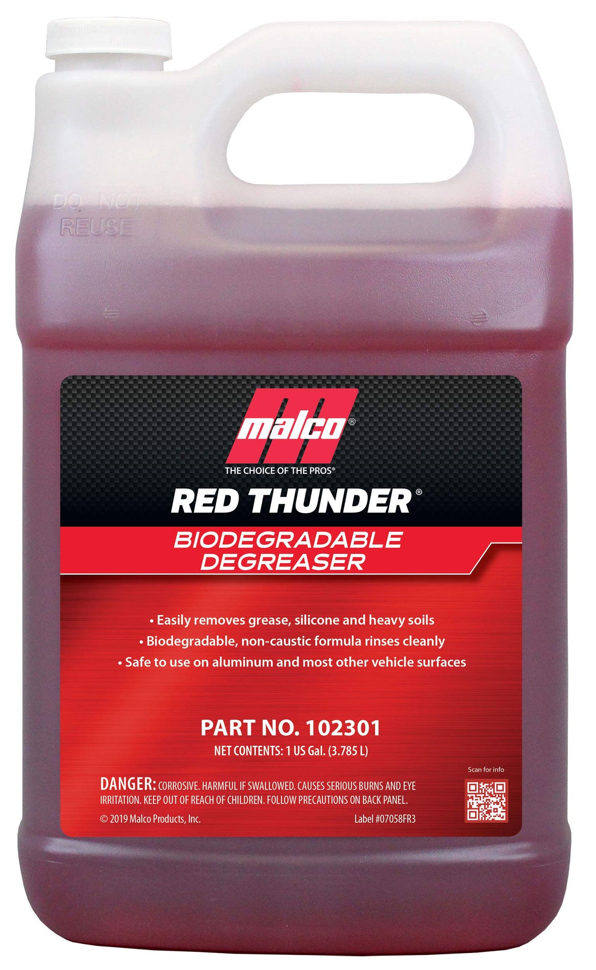 RED THUNDER® BIODEGRADABLE DEGREASER