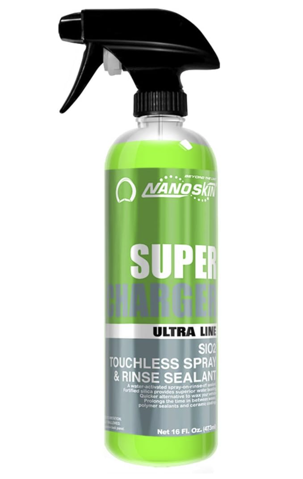 SUPER-CHARGER SIO2 TOUCHLESS SPRAY & RINSE SEALANT RTU