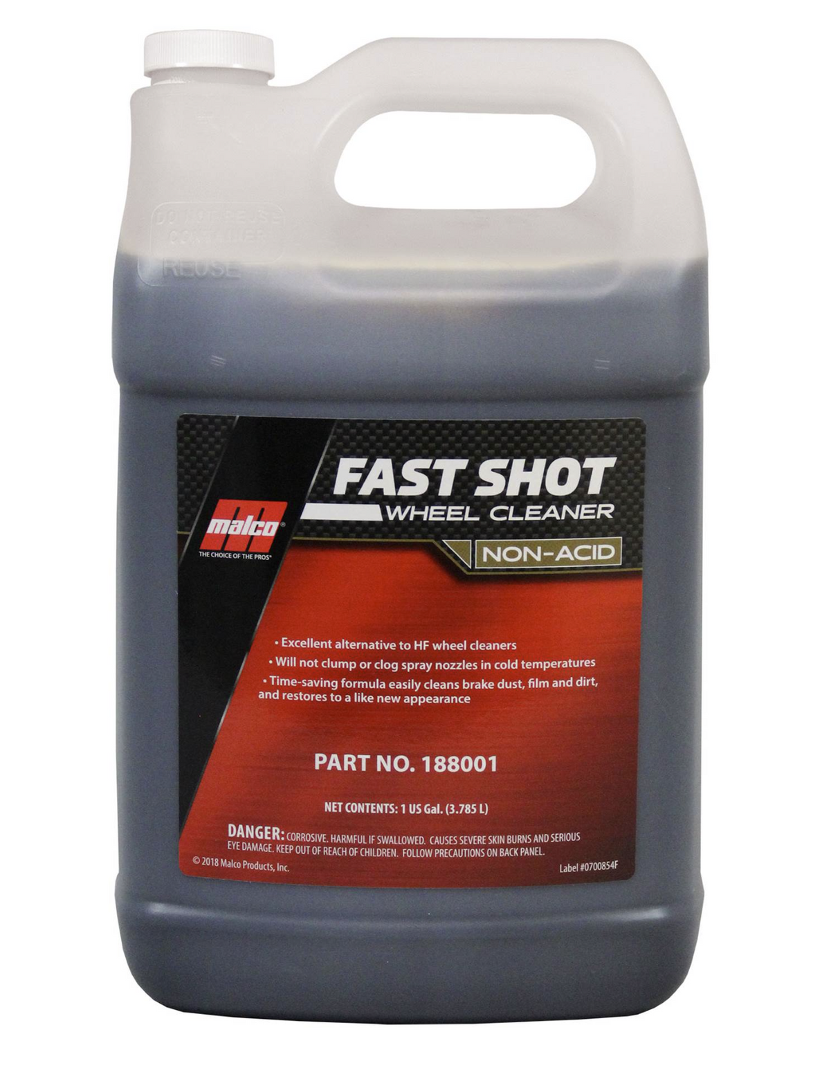 FAST SHOT WHEEL & TIRE CLEANER NON-ACID FORMULA