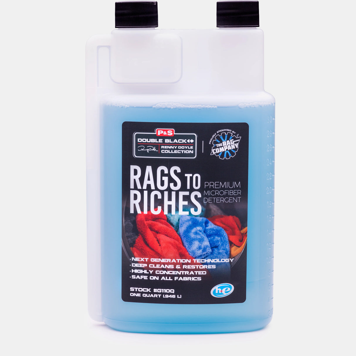 RAGS TO RICHES MICROFIBER DETERGENT