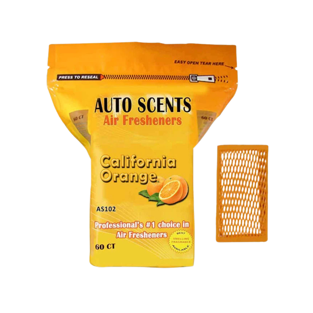Auto Scents California Orange 60 Count Bag